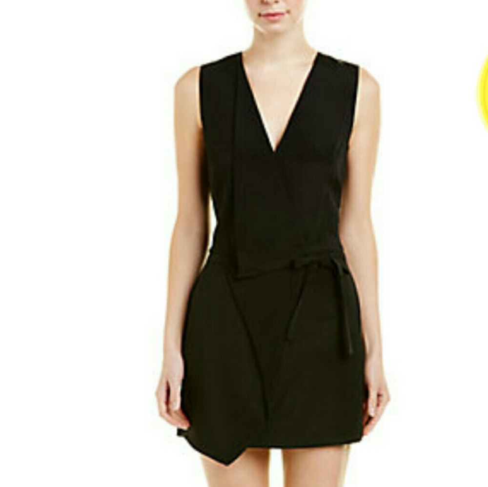 FIRM! Halston Heritage Faux Wrap dress 6